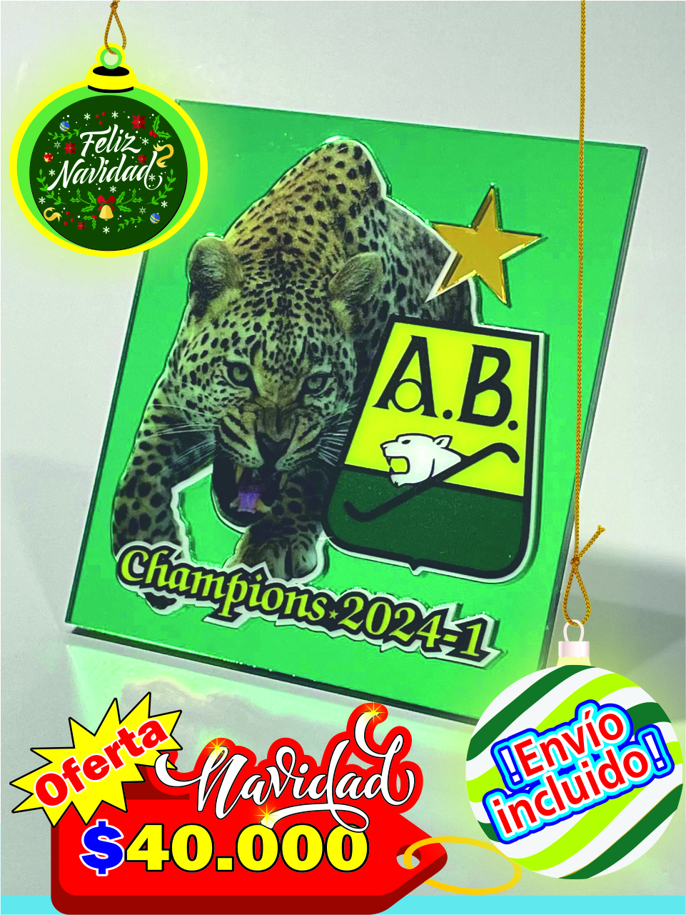 Imagen cuadro de mesa Atlético Bucaramanga